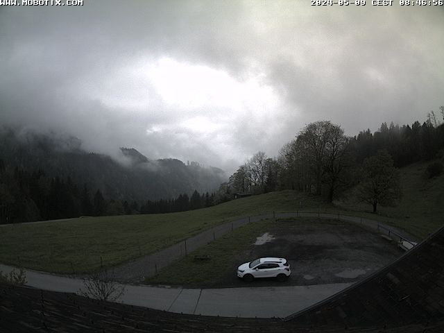 Livebild Blick ins Rheintal, Skilifte nicht sichtbar